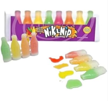 12 BONBONS NICK NIP 4 bottle wax - quantité ultra limité
