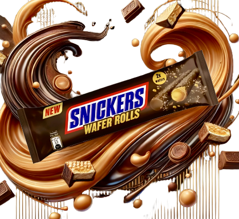 Snickers rolls (paquet de 2 snickers rolls)