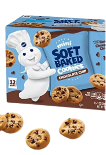 Sachet de 9gr american chocolat chip cookies