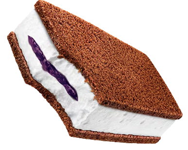 Kinder tranche au lait edition limitée blueberry