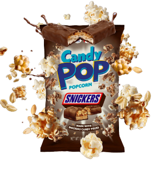 pop corn snickers 28gr