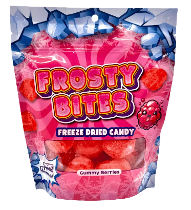 6 FROSTY BITES Gummy berries 50gr