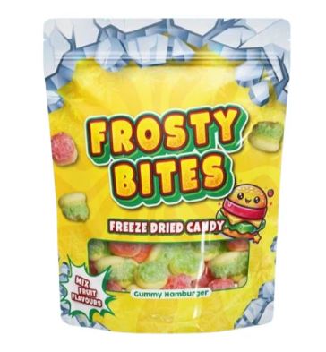 frsty hamburger FROSTY BITES Gummy hamburger 50gr