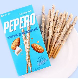 Pepero snowy almond