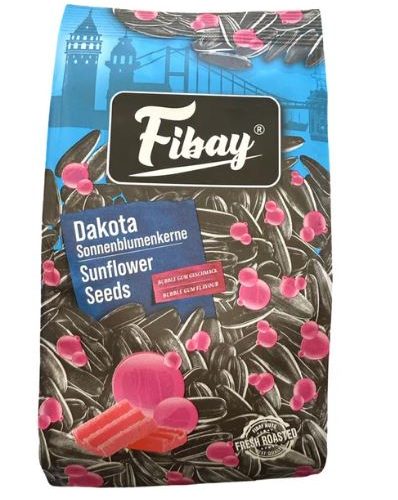 Graines de tournesols bubble gum 140gr