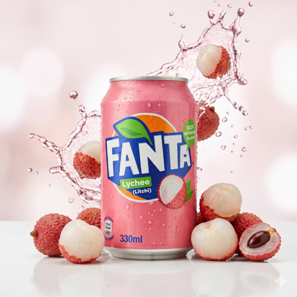 Fanta Litchi (Lychee) - Boisson Gazeuse (330ml)